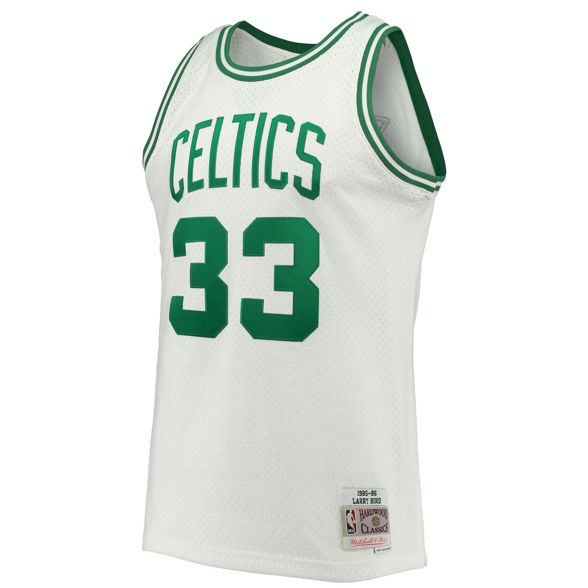 Larry Bird Boston Celtics 1985-86 Hardwood Classics Swingman Jersey - Mens