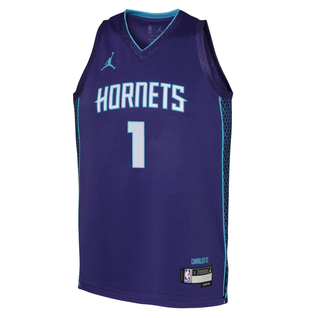 LaMelo Ball Charlotte Hornets Swingman Statement Jersey - Youth