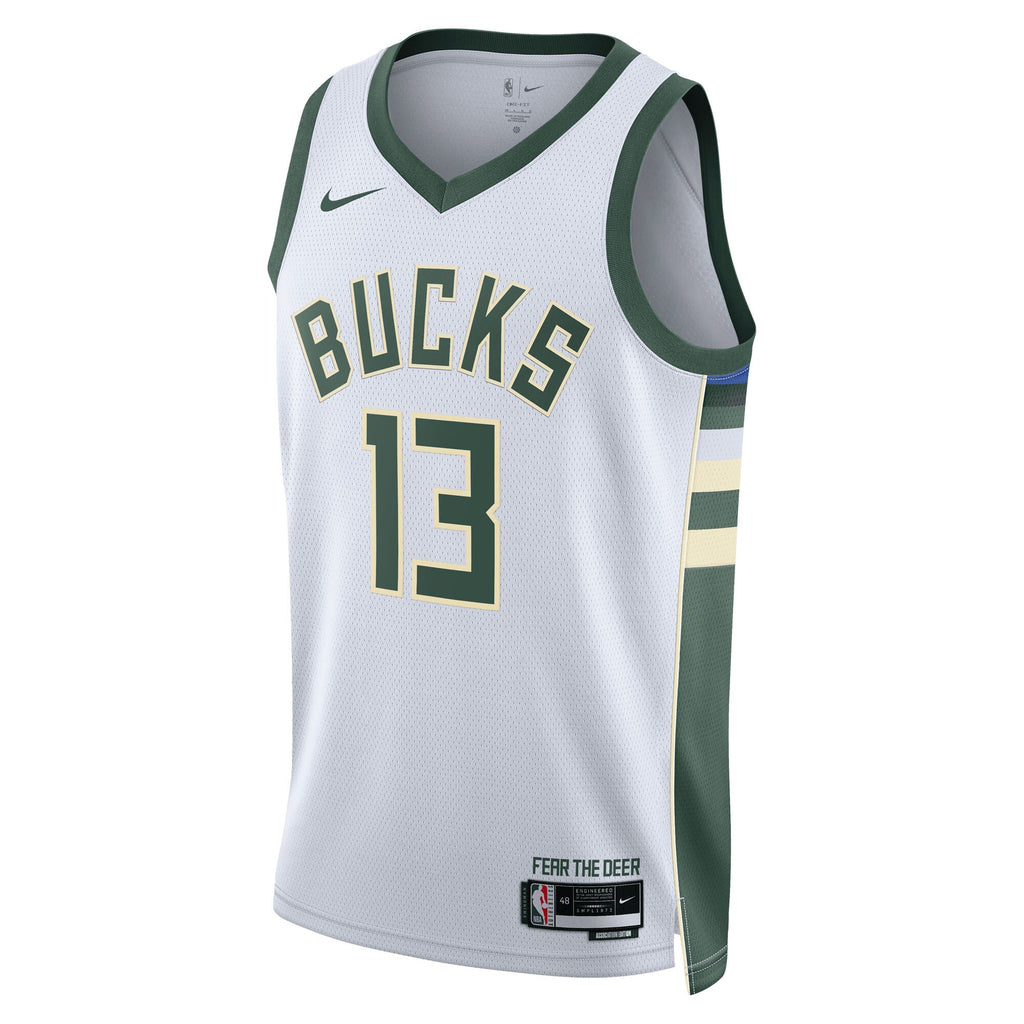 Ryan Rollins Milwaukee Bucks Association Edition Swingman Jersey - White - Unisex
