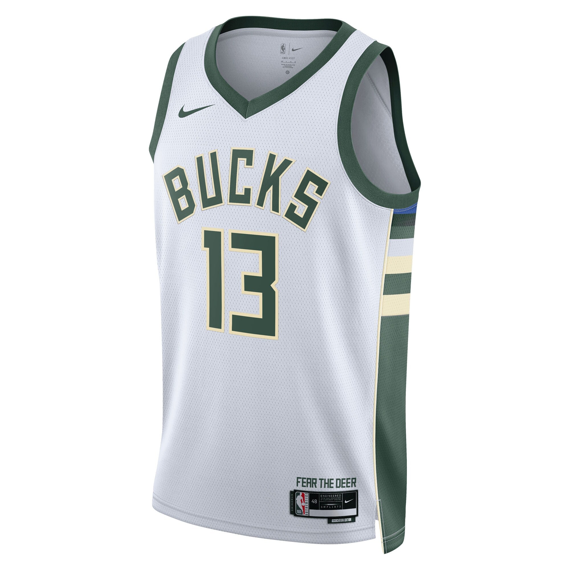 Ryan Rollins Milwaukee Bucks Association Edition Swingman Jersey - White - Unisex