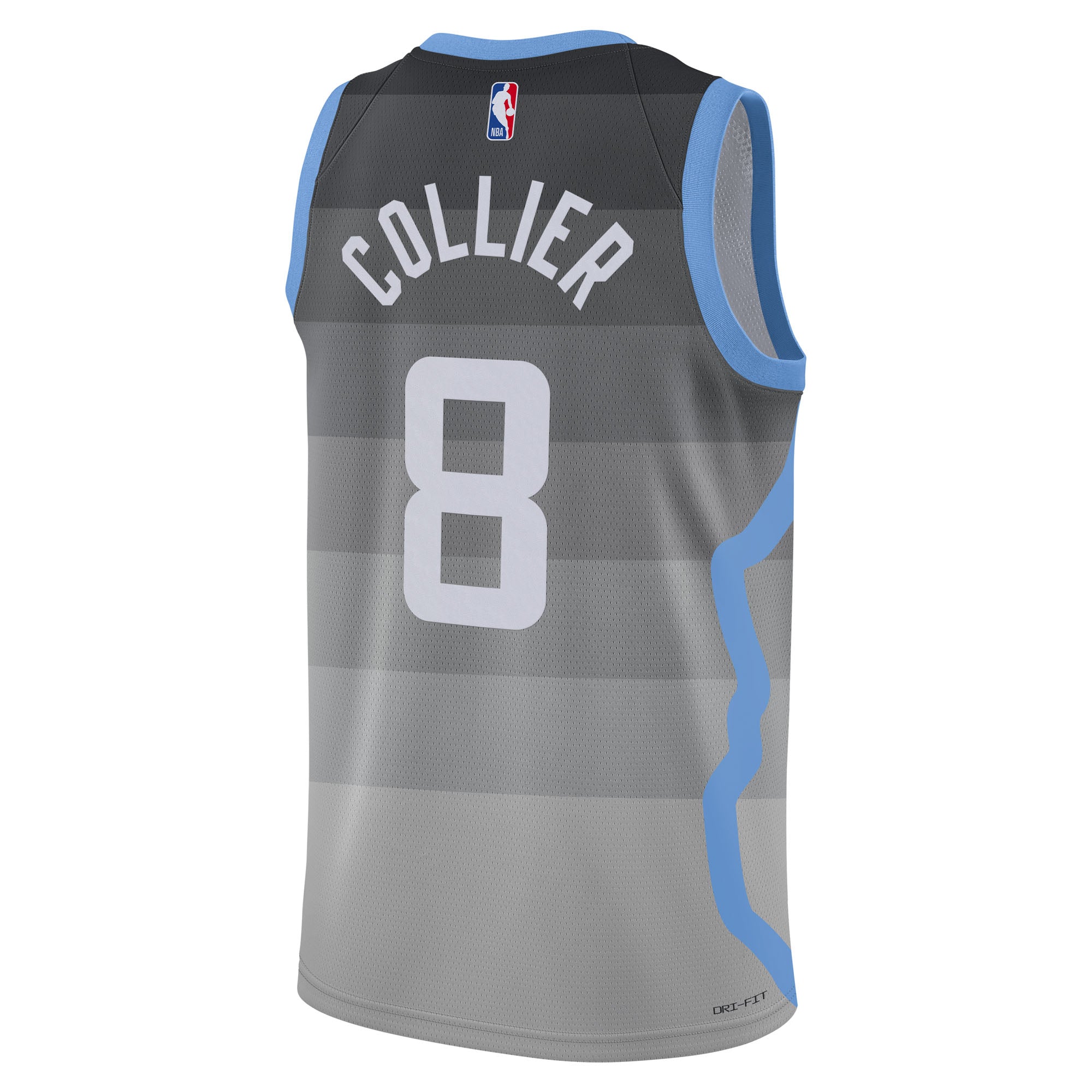 Isaiah Collier Utah Jazz 2025/26 City Edition Swingman Jersey - Gray - Unisex
