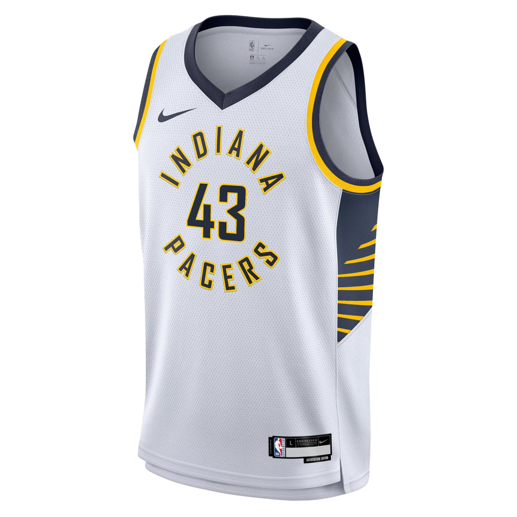 Pascal Siakam Indiana Pacers Association Edition Swingman Jersey - White - Youth