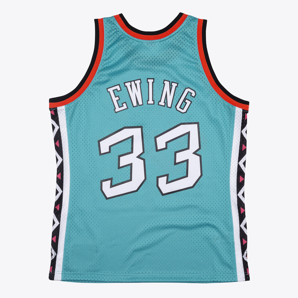Patrick Ewing New York Knicks 1996 All-Star Authentic Swingman Jersey - Teal