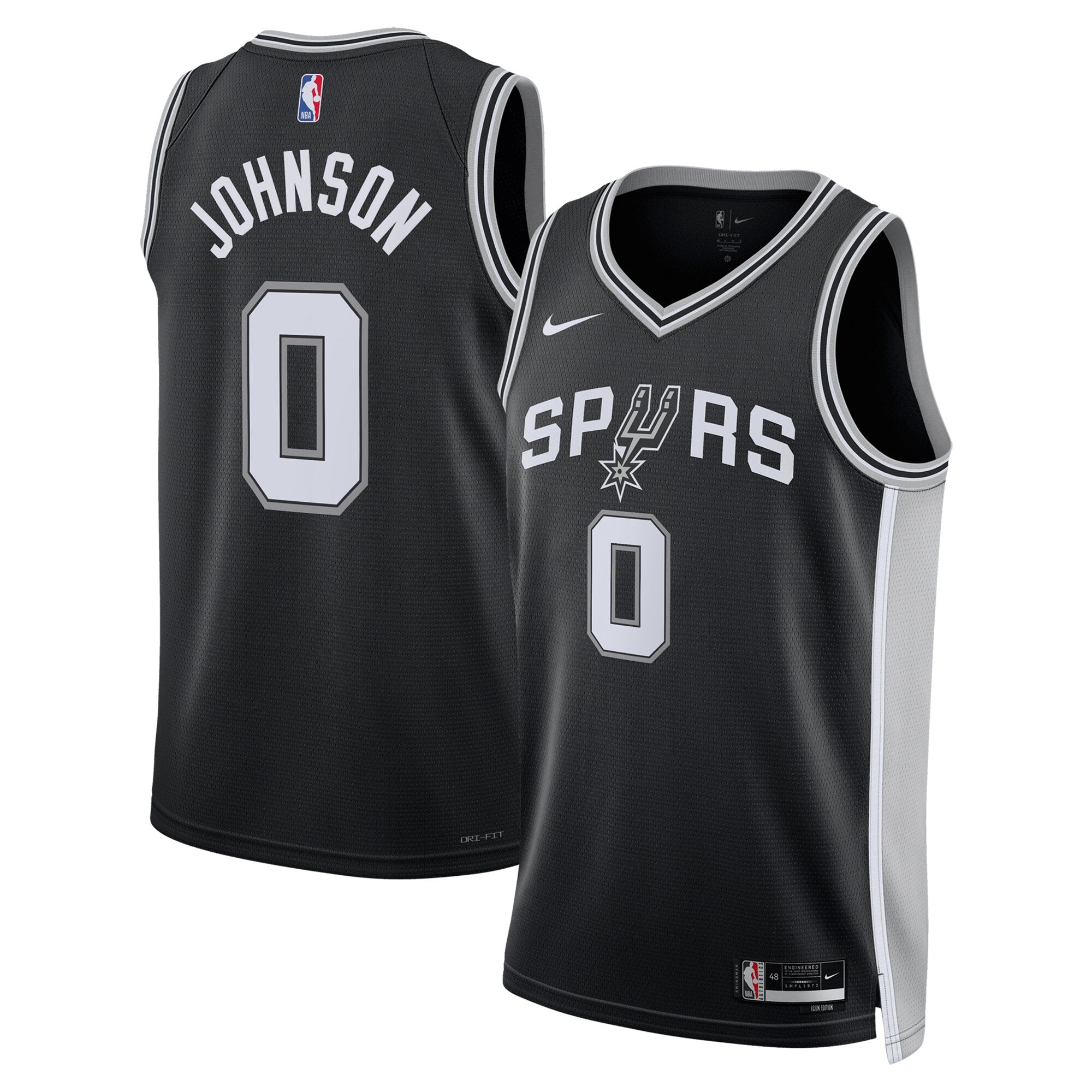 Keldon Johnson San Antonio Spurs Icon Jersey - Unisex