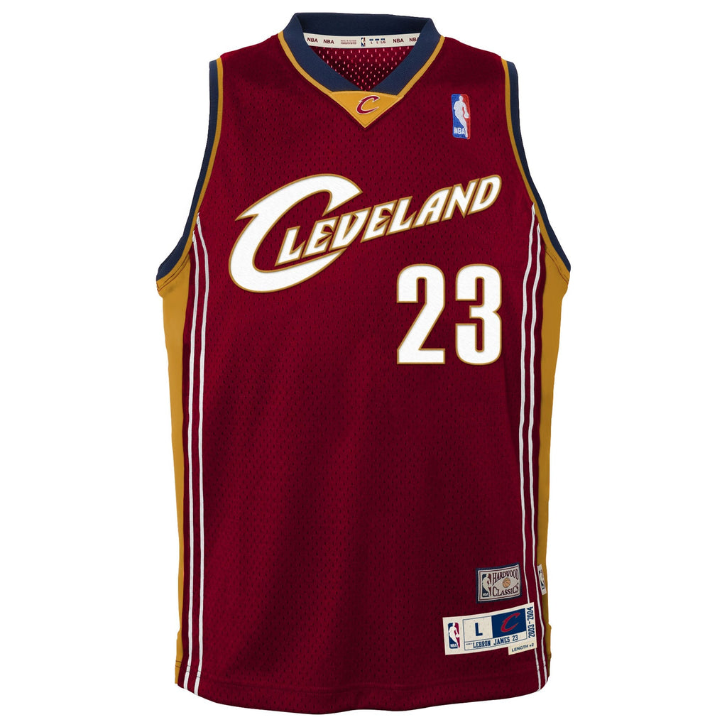 LeBron James Cleveland Cavaliers 2003-04 Hardwood Classics Swingman Jersey - Youth