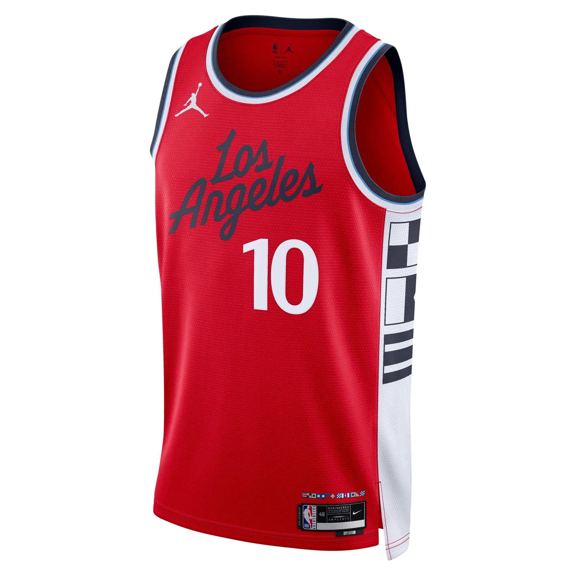 Darius Garland Los Angeles Clippers 2024/25 Statement Edition Swingman Jersey - Red - Unisex