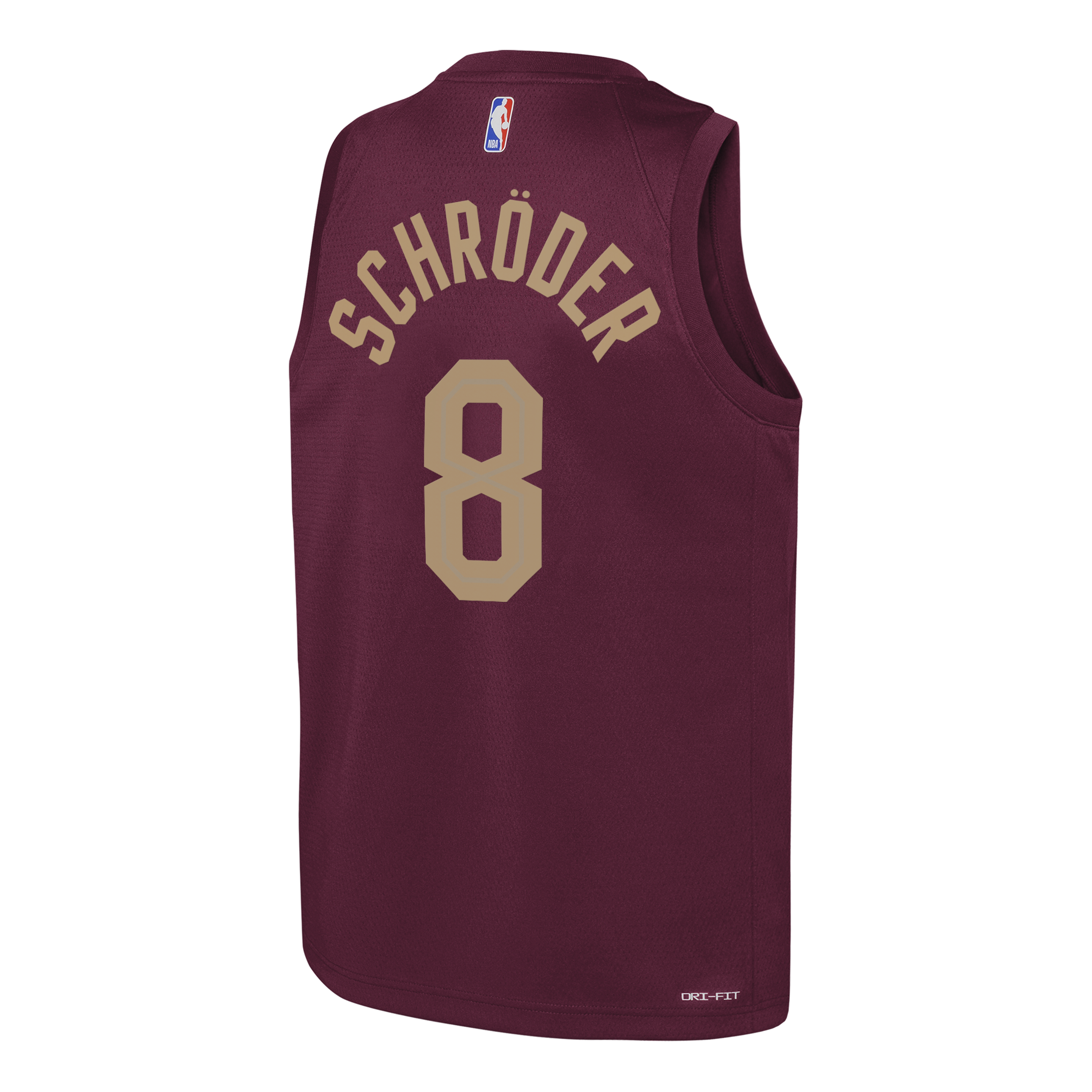 Dennis Schröder Cleveland Cavaliers Icon Edition Swingman Jersey - Wine - Youth
