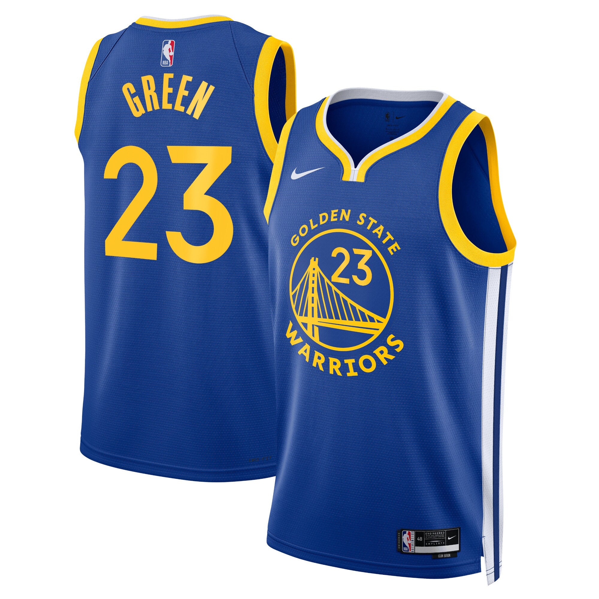 Draymond Green Golden State Warriors Icon Edition Swingman Jersey - Royal - Unisex