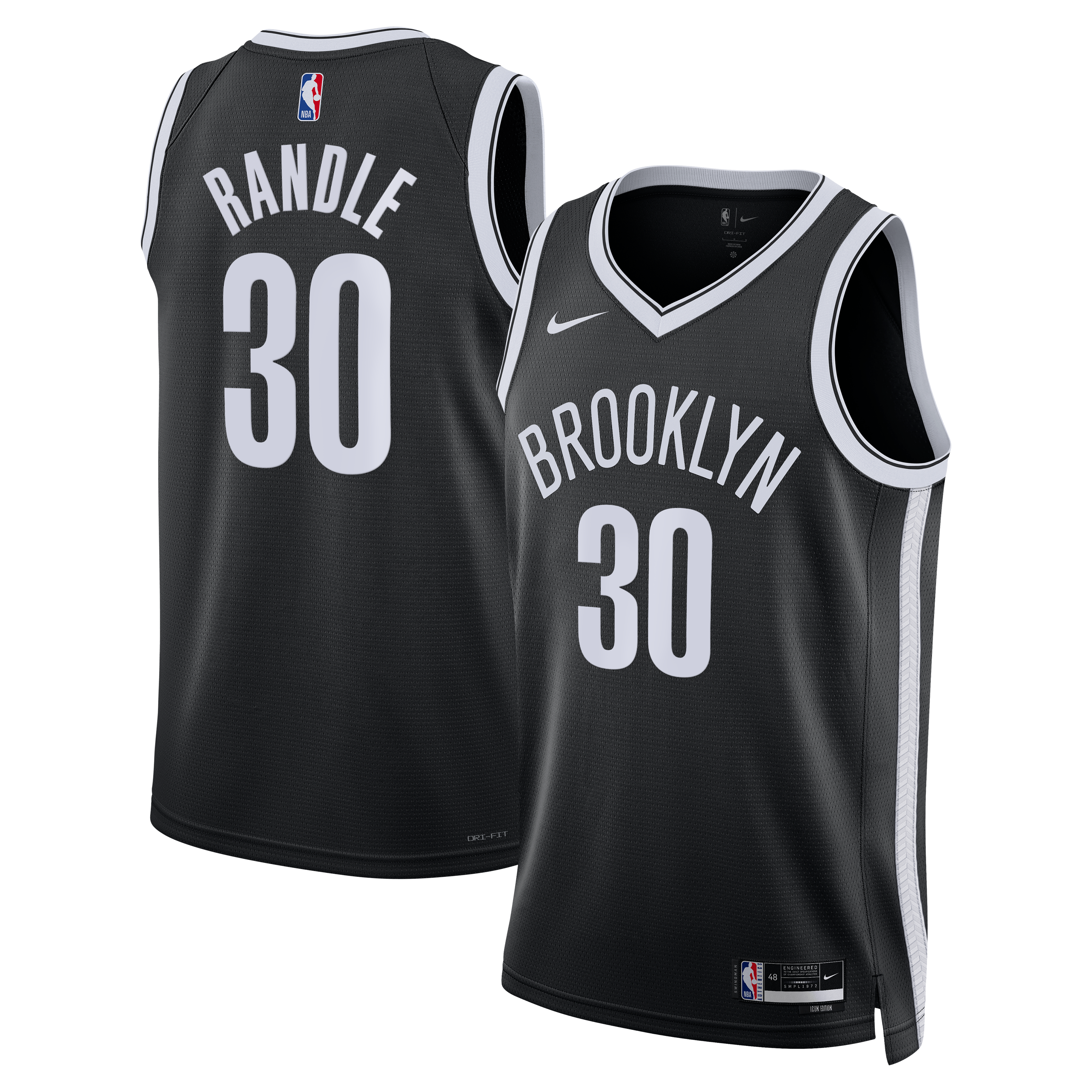 Julius Randle Brooklyn Nets Swingman Icon Jersey - Unisex