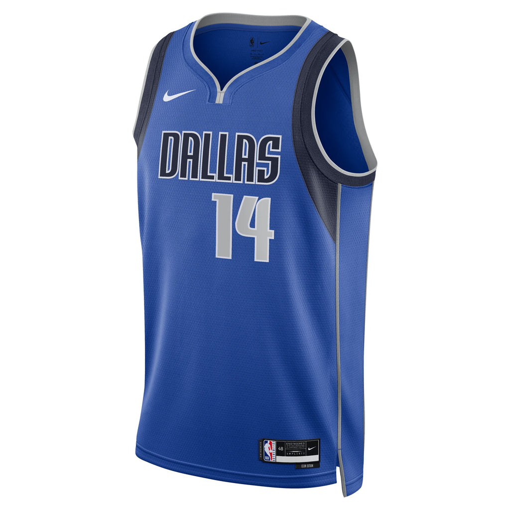 Morez Johnson Jr. Dallas Mavericks Swingman Icon Jersey - Blue - Unisex