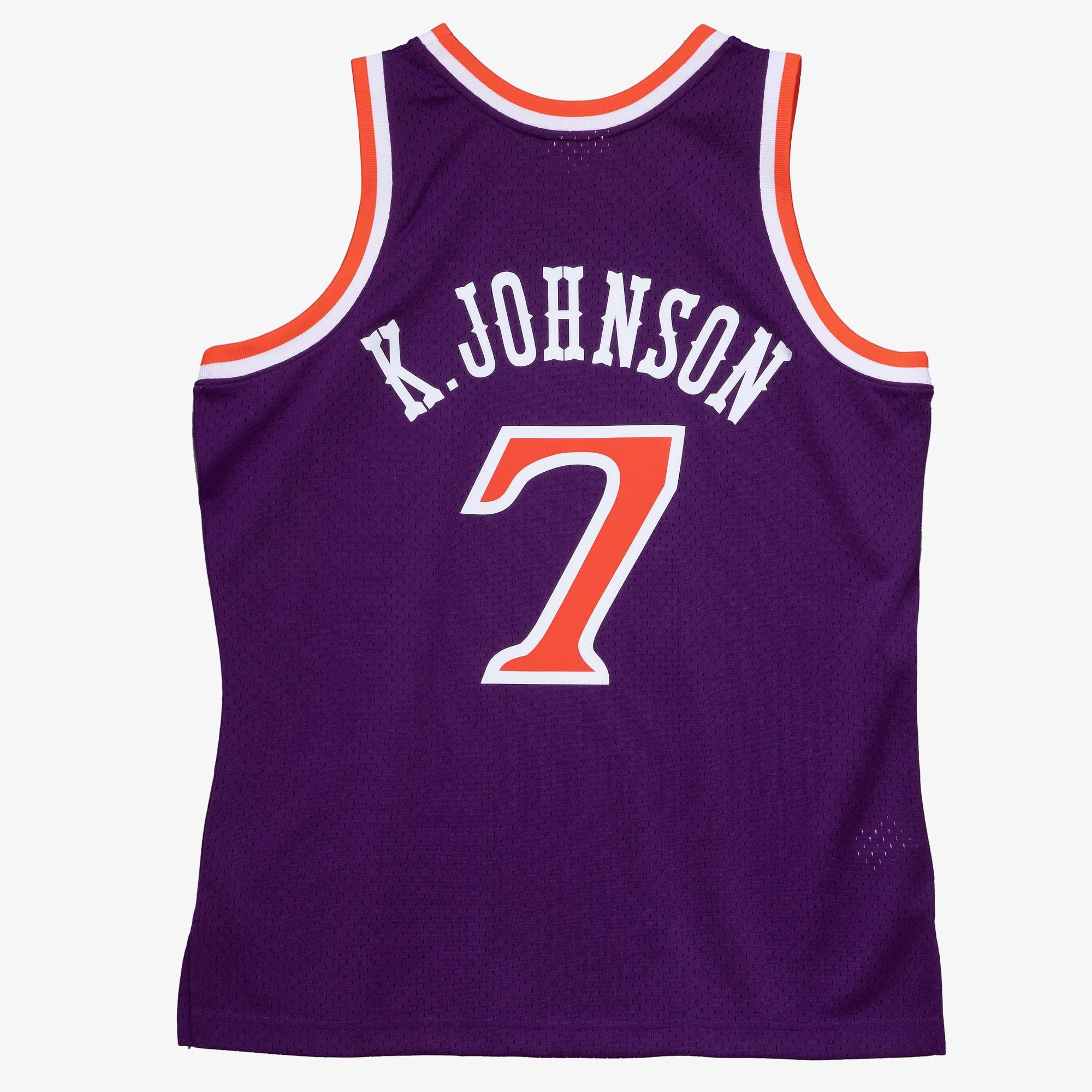 Kevin Johnson Phoenix Suns 1989 Dark Authentic Jersey - Purple
