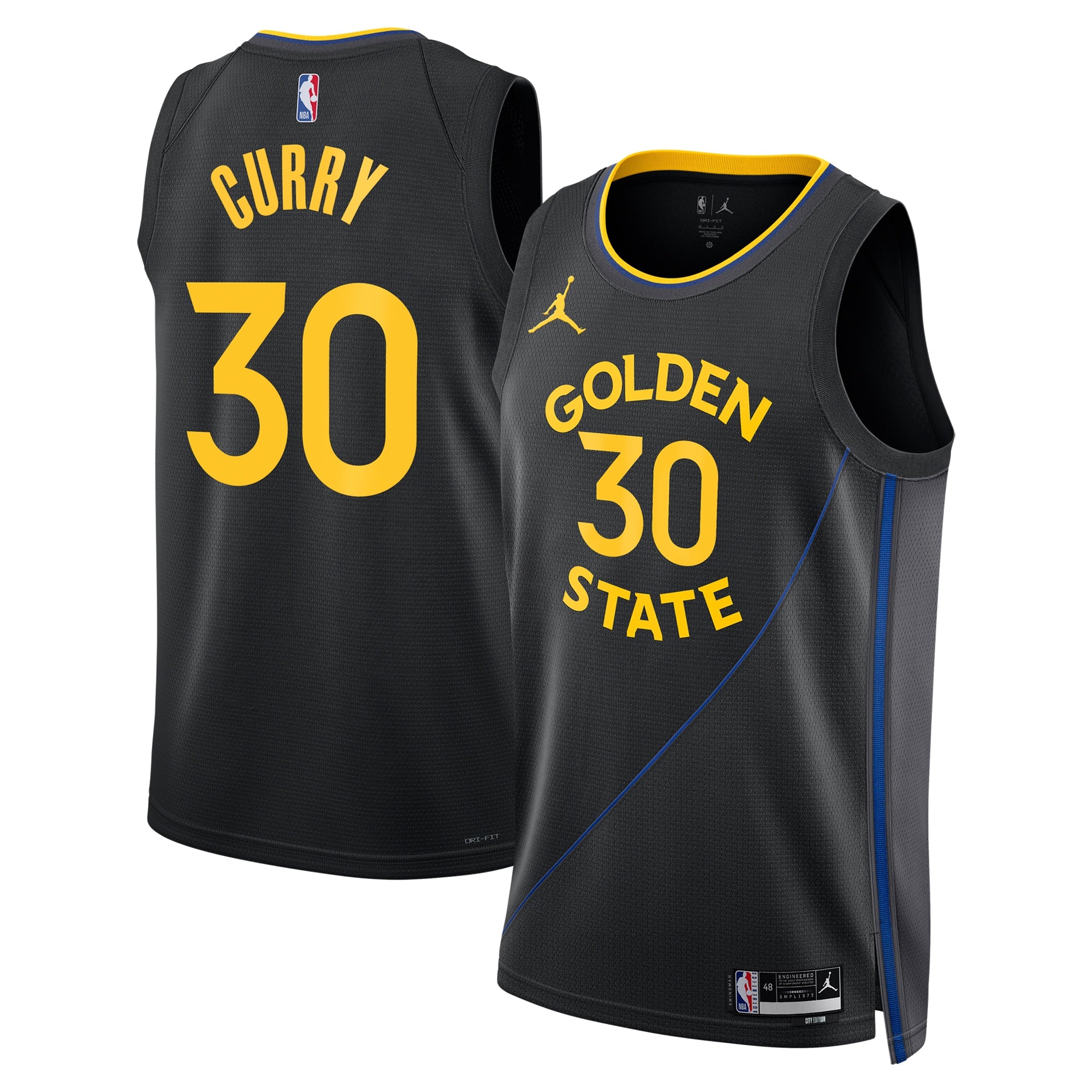 Stephen Curry Golden State Warriors 2024/25 Statement Edition Swingman Jersey - Black - Unisex