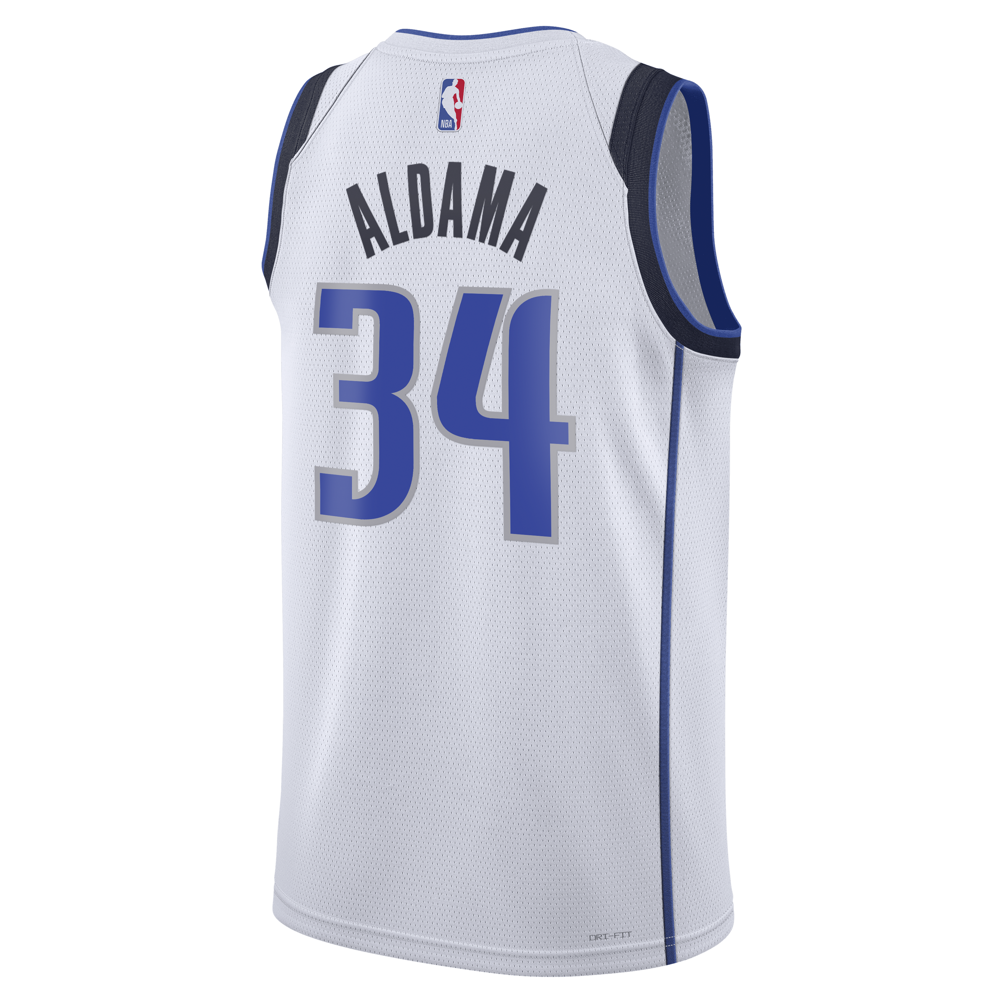 Santi Aldama Dallas Mavericks Association Edition Swingman Jersey - White - Unisex