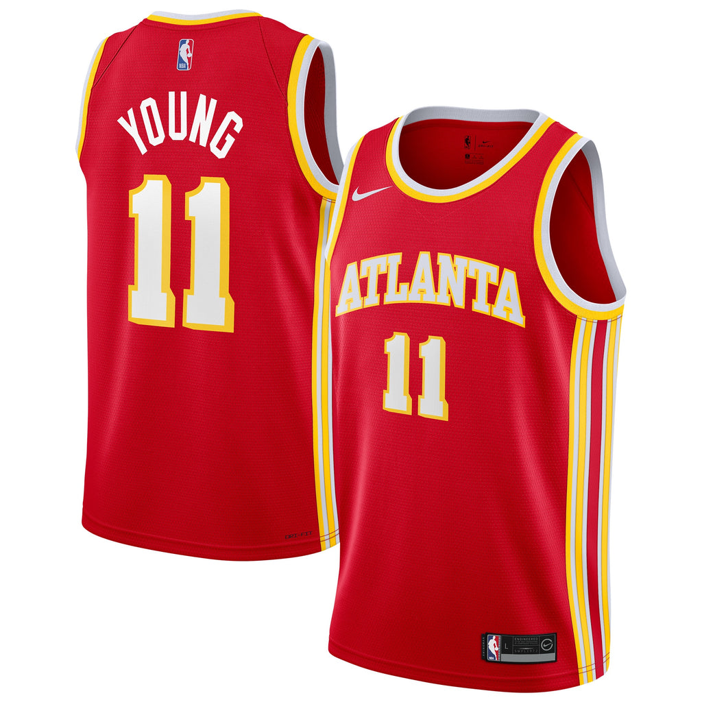 Trae Young Atlanta Hawks Swingman Icon Jersey - Youth