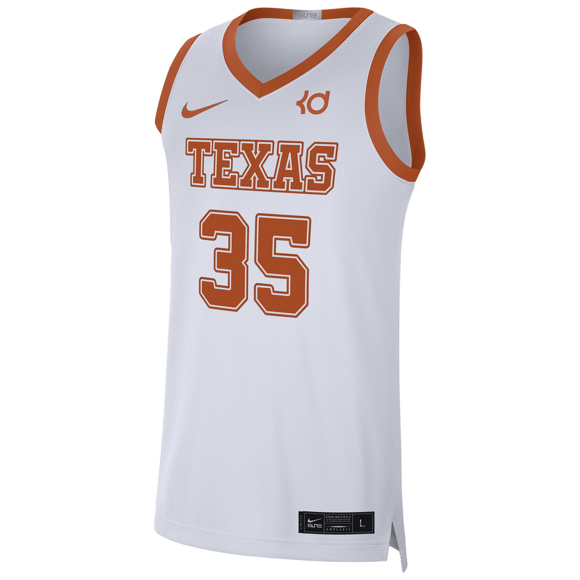 Kevin Durant Texas Longhorns Jersey - Mens