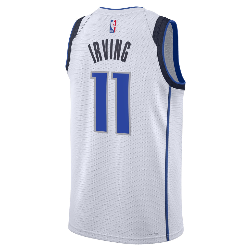 Kyrie Irving Dallas Mavericks Association Edition Swingman Jersey - White - Unisex