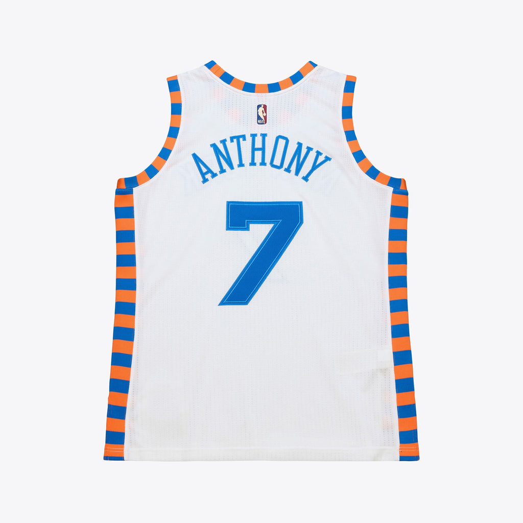 Carmelo Anthony New York Knicks 2015-16 Hardwood Classics Authentic Jersey - Mens