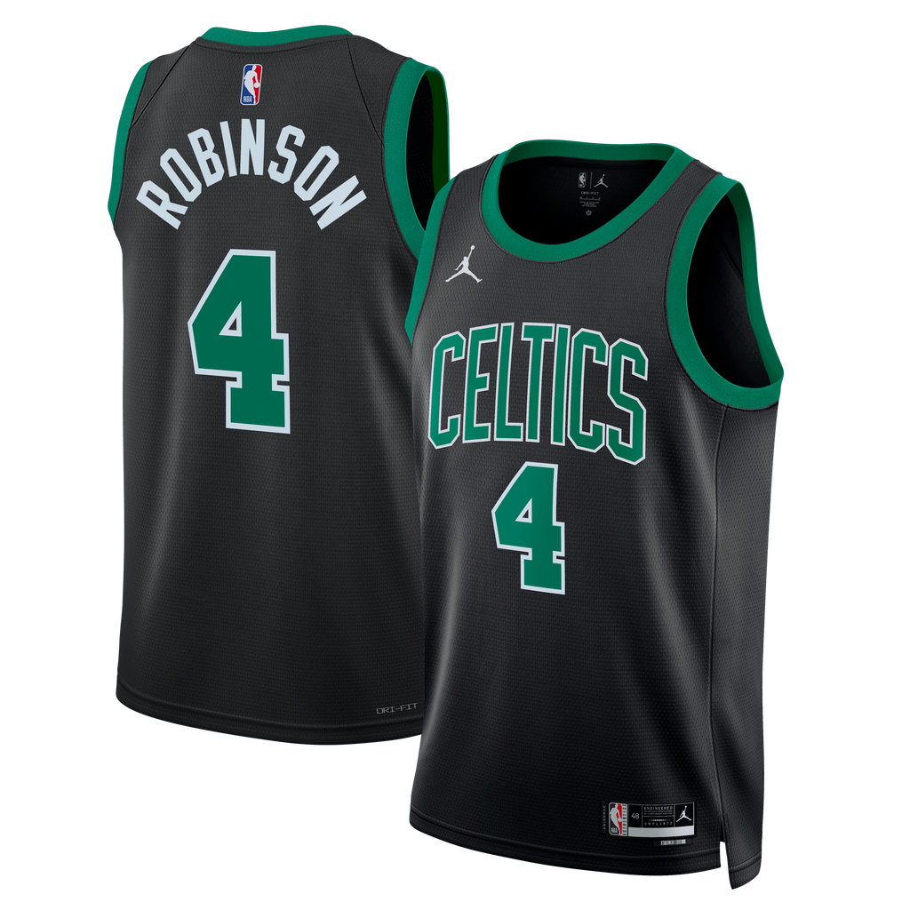 Mitchell Robinson Boston Celtics Statement Edition Swingman Jersey - Black - Unisex