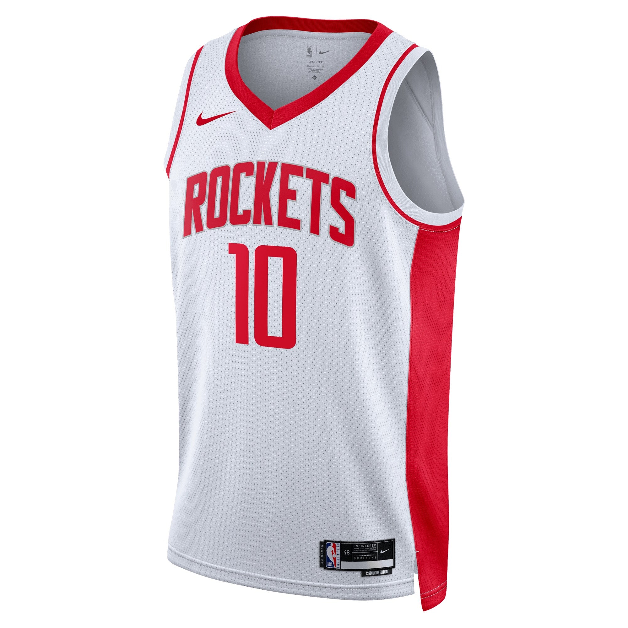Jabari Smith Jr. Houston Rockets Association Edition Swingman Jersey - White - Unisex