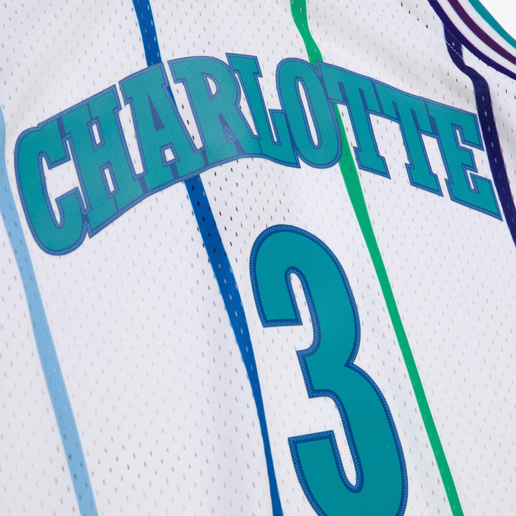 Rex Chapman Charlotte Hornets 1988 Authentic Jersey - White