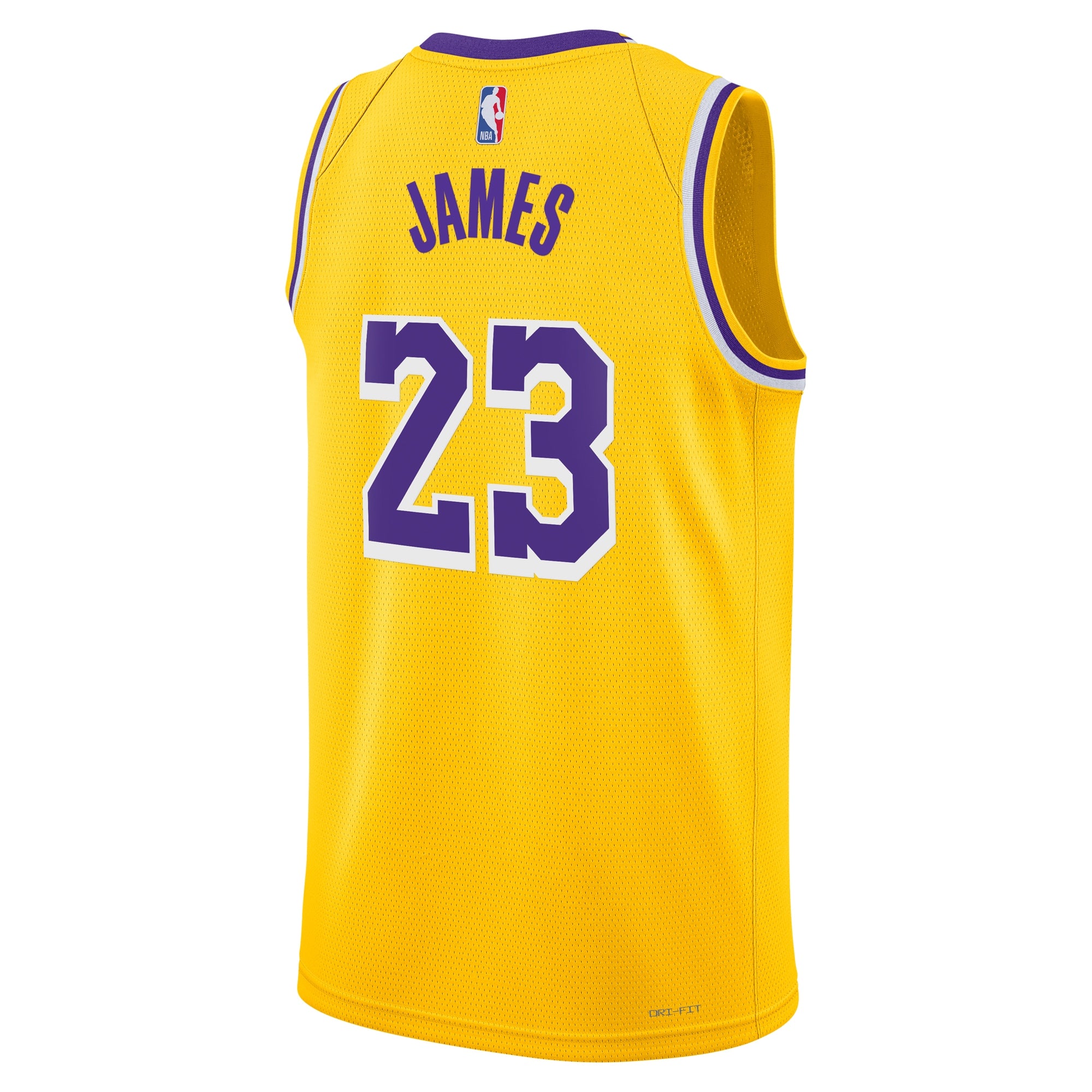 LeBron James Los Angeles Lakers Swingman Icon Jersey - Gold - Youth