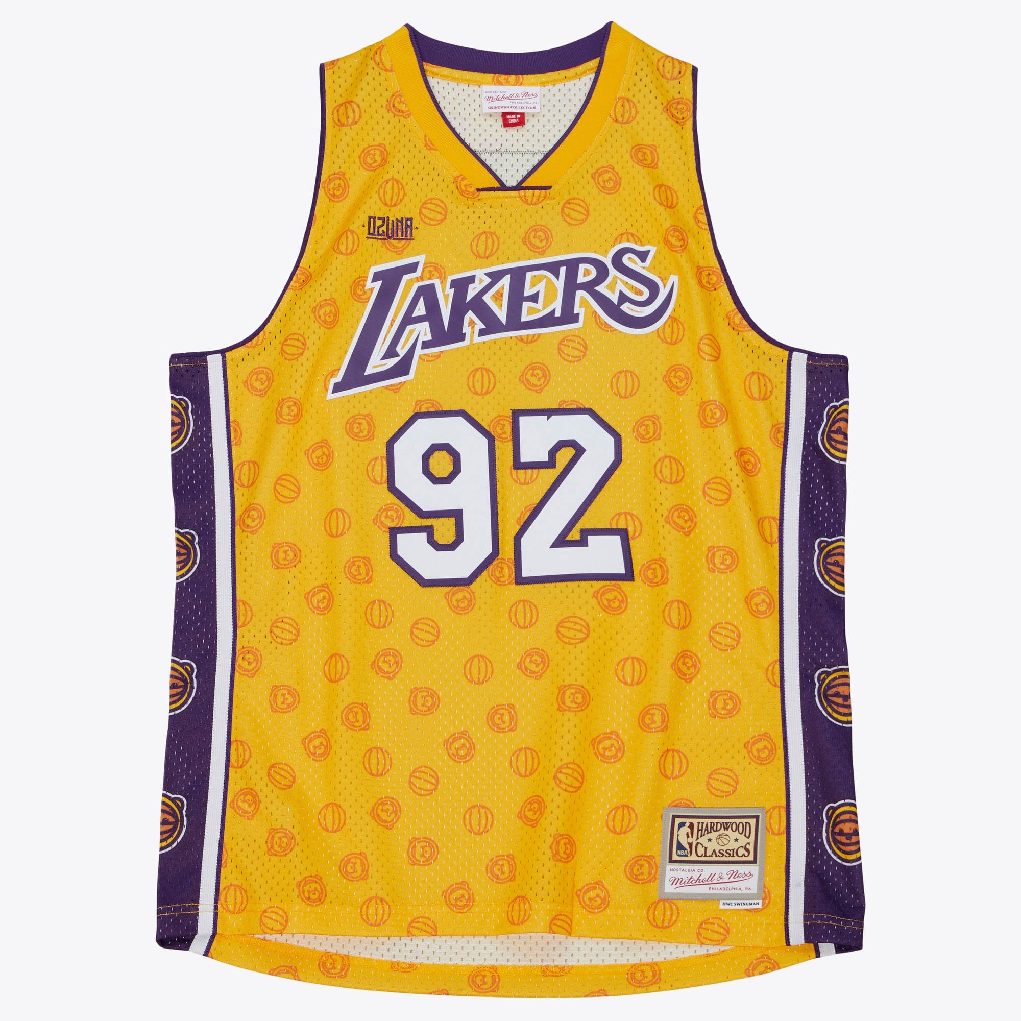 x Ozuna Los Angeles Lakers Swingman Jersey