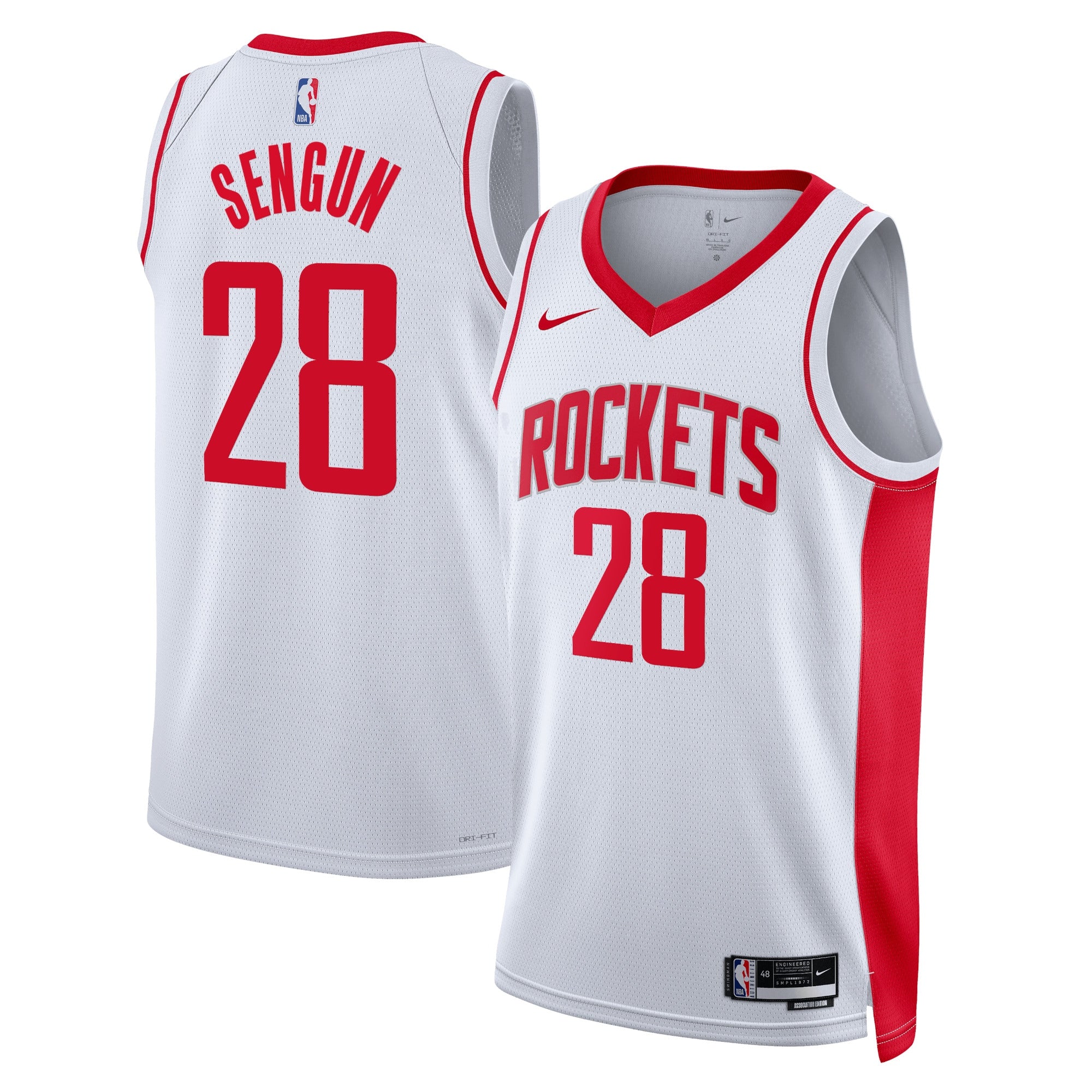 Alperen Sengun Houston Rockets Association Edition Swingman Jersey - White - Unisex