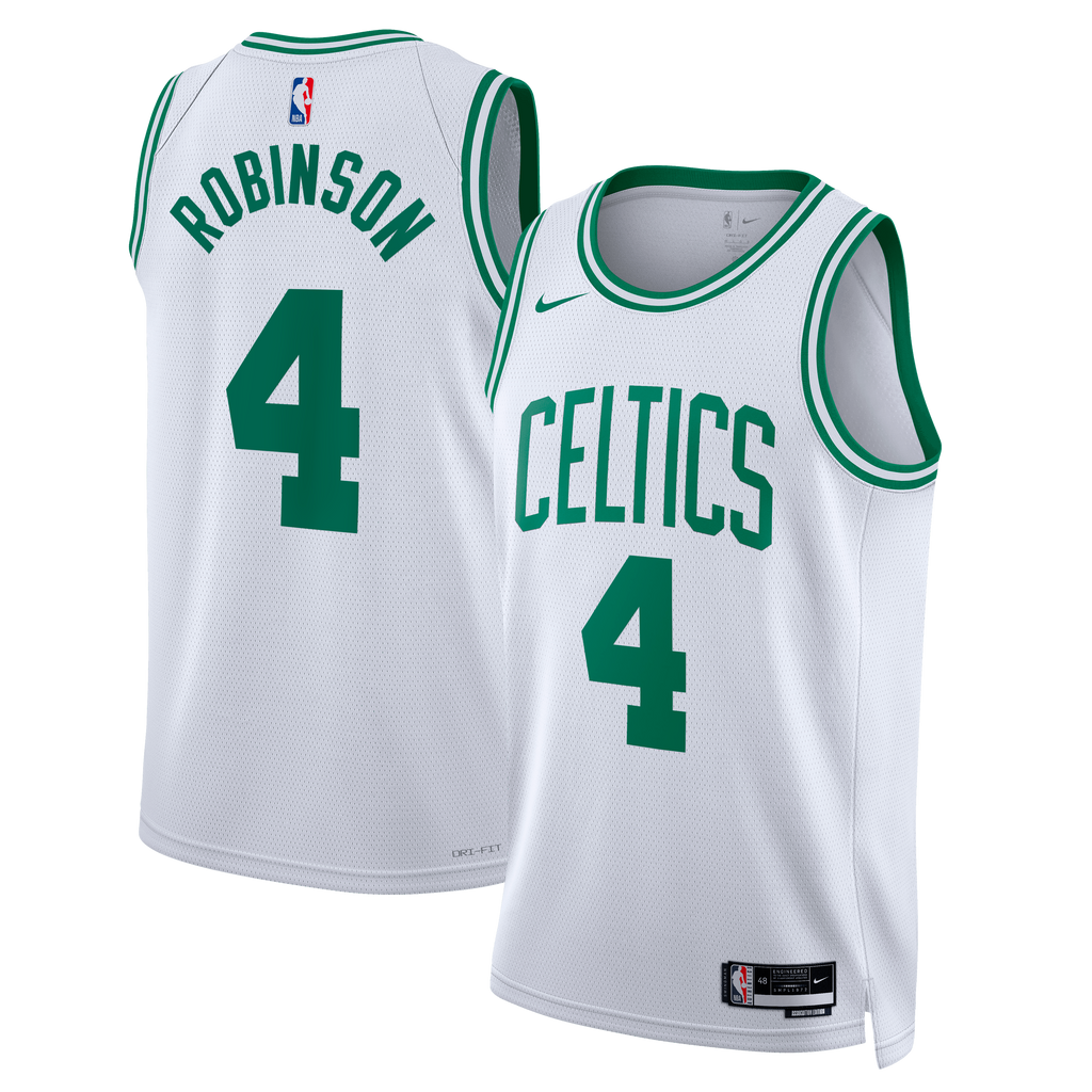 Mitchell Robinson Boston Celtics Association Edition Swingman Jersey - White - Unisex