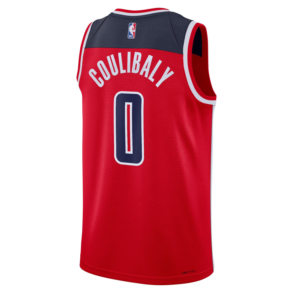 Bilal Coulibaly Washington Wizards Swingman Icon Jersey - Red - Youth