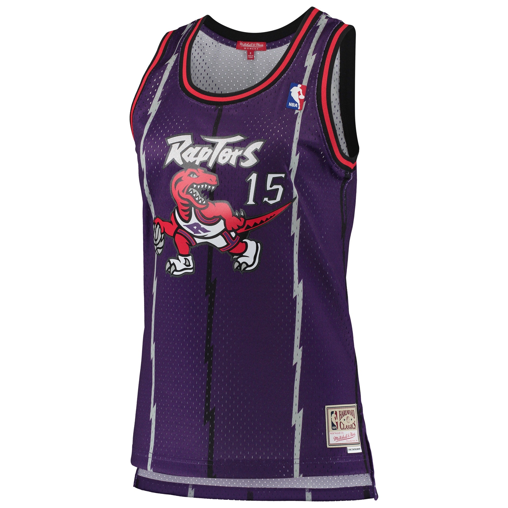 Vince Carter Toronto Raptors 1998-99 Hardwood Classics Swingman Jersey - Womens