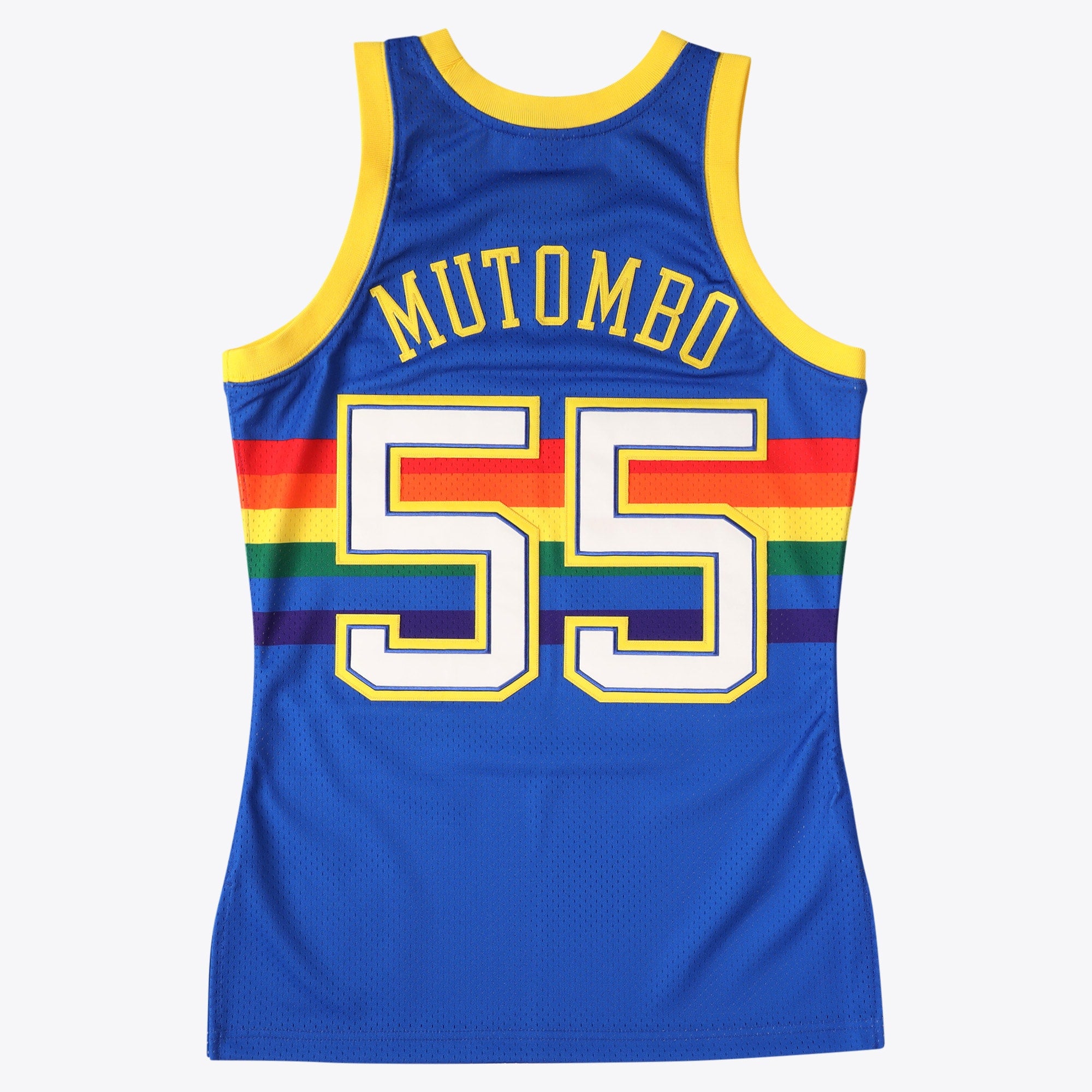 Dikembe Mutombo Denver Nuggets Authentic Jersey - Royal Blue