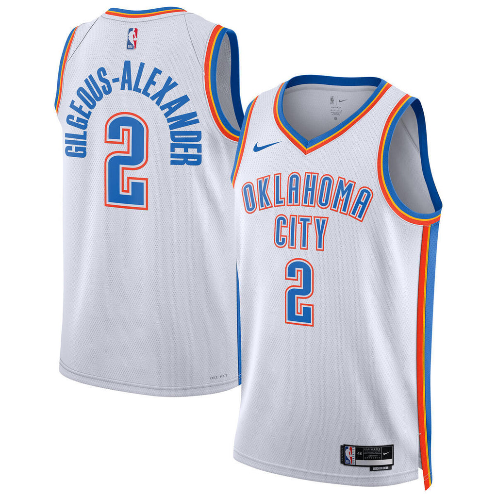 Shai Gilgeous-Alexander Oklahoma City Thunder Swingman Association Jersey - Unisex