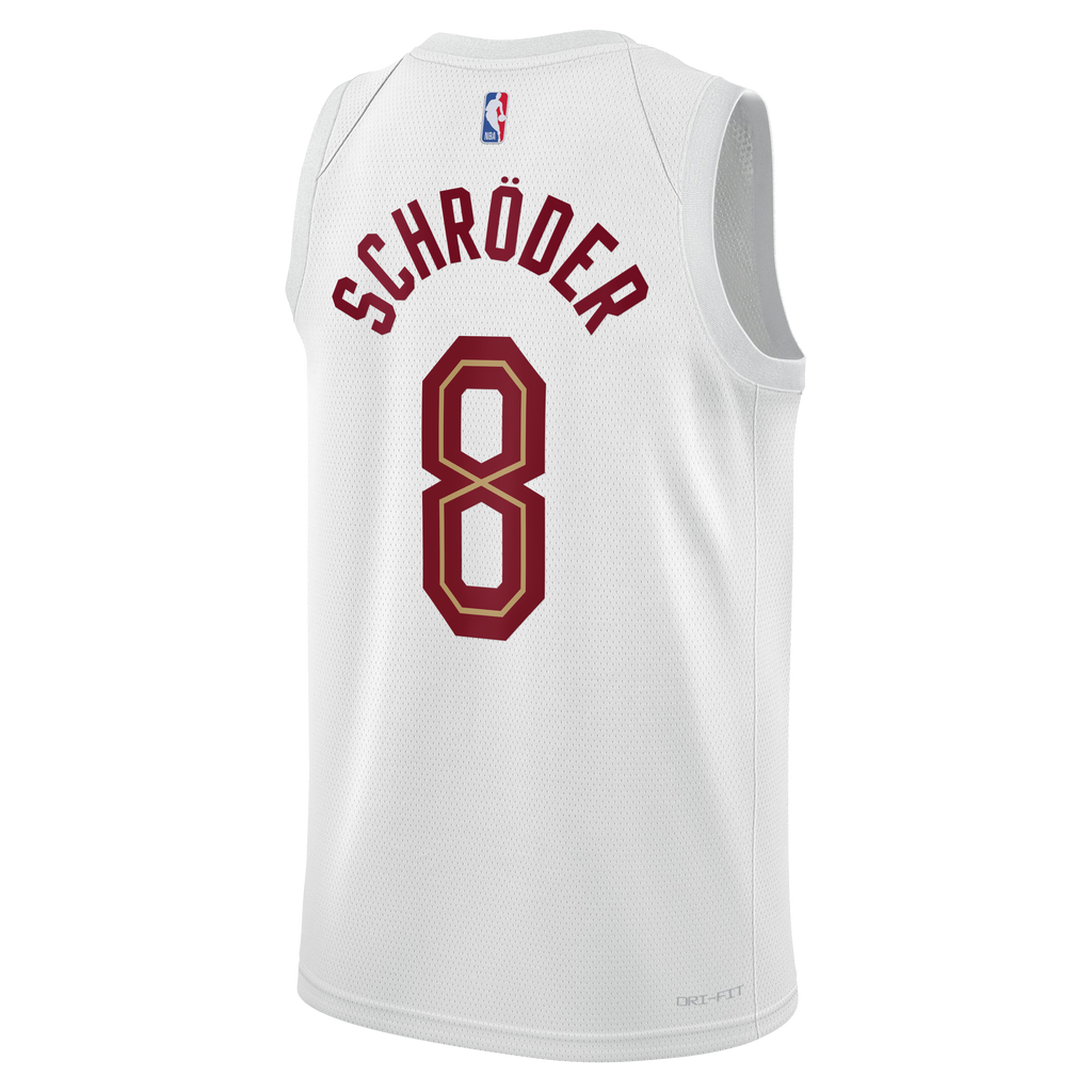 Dennis Schröder Cleveland Cavaliers Association Edition Swingman Jersey - White - Youth