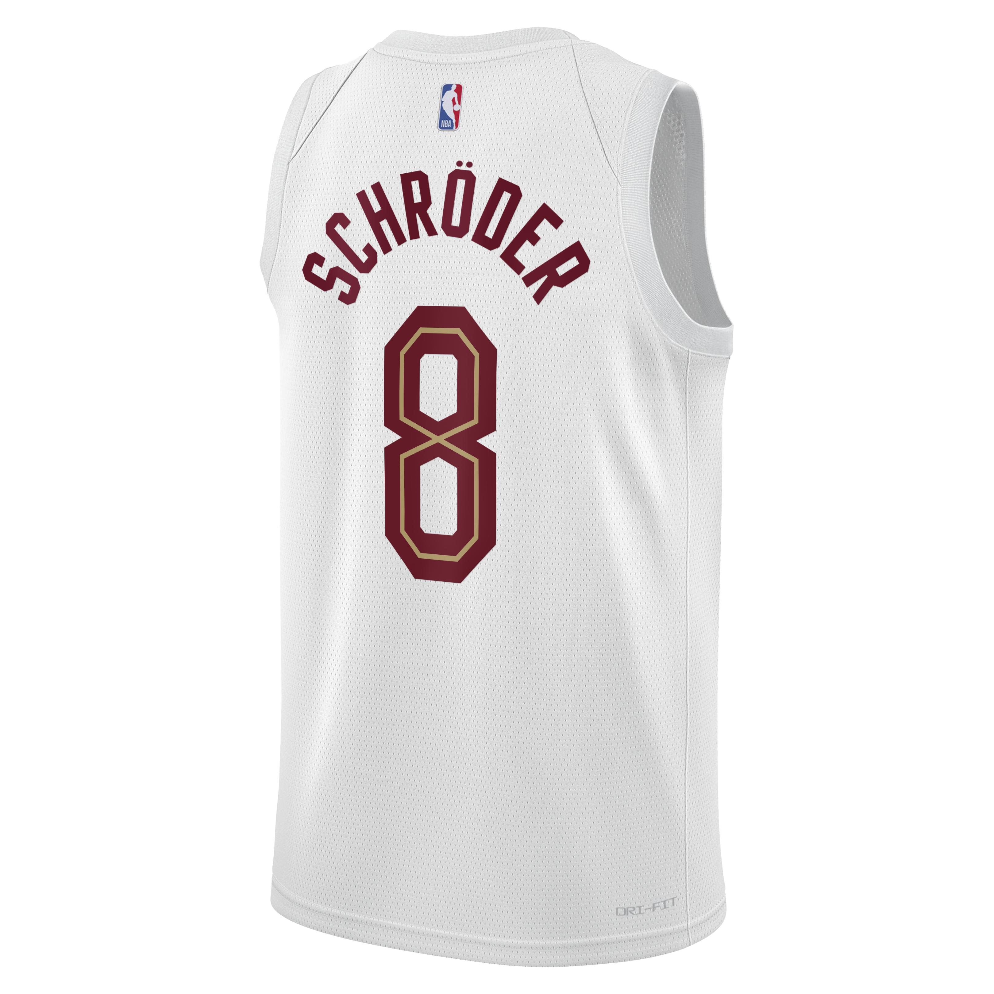 Dennis Schröder Cleveland Cavaliers Association Edition Swingman Jersey - White - Youth