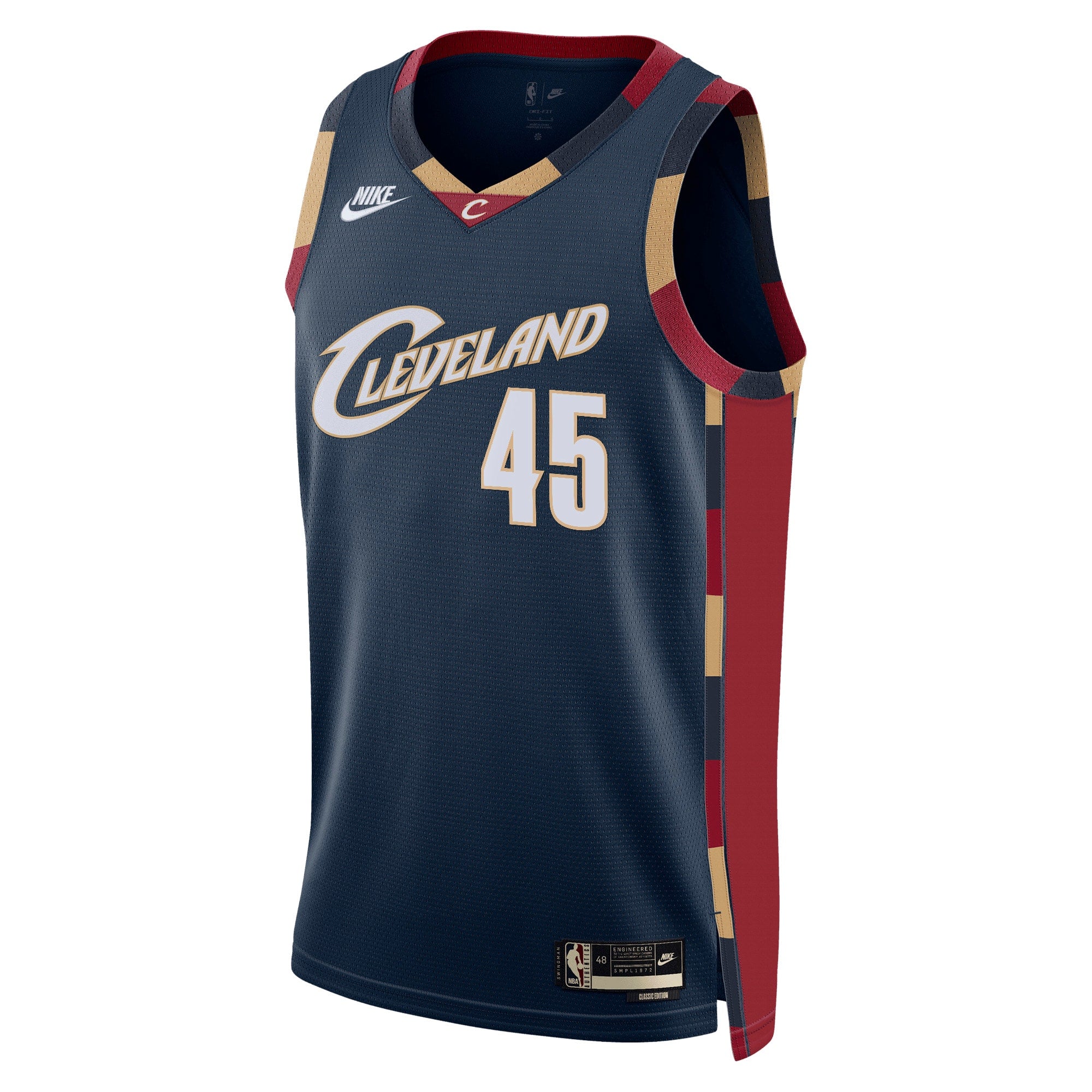 Donovan Mitchell Cleveland Cavaliers Classic Edition Jersey - Navy - Unisex