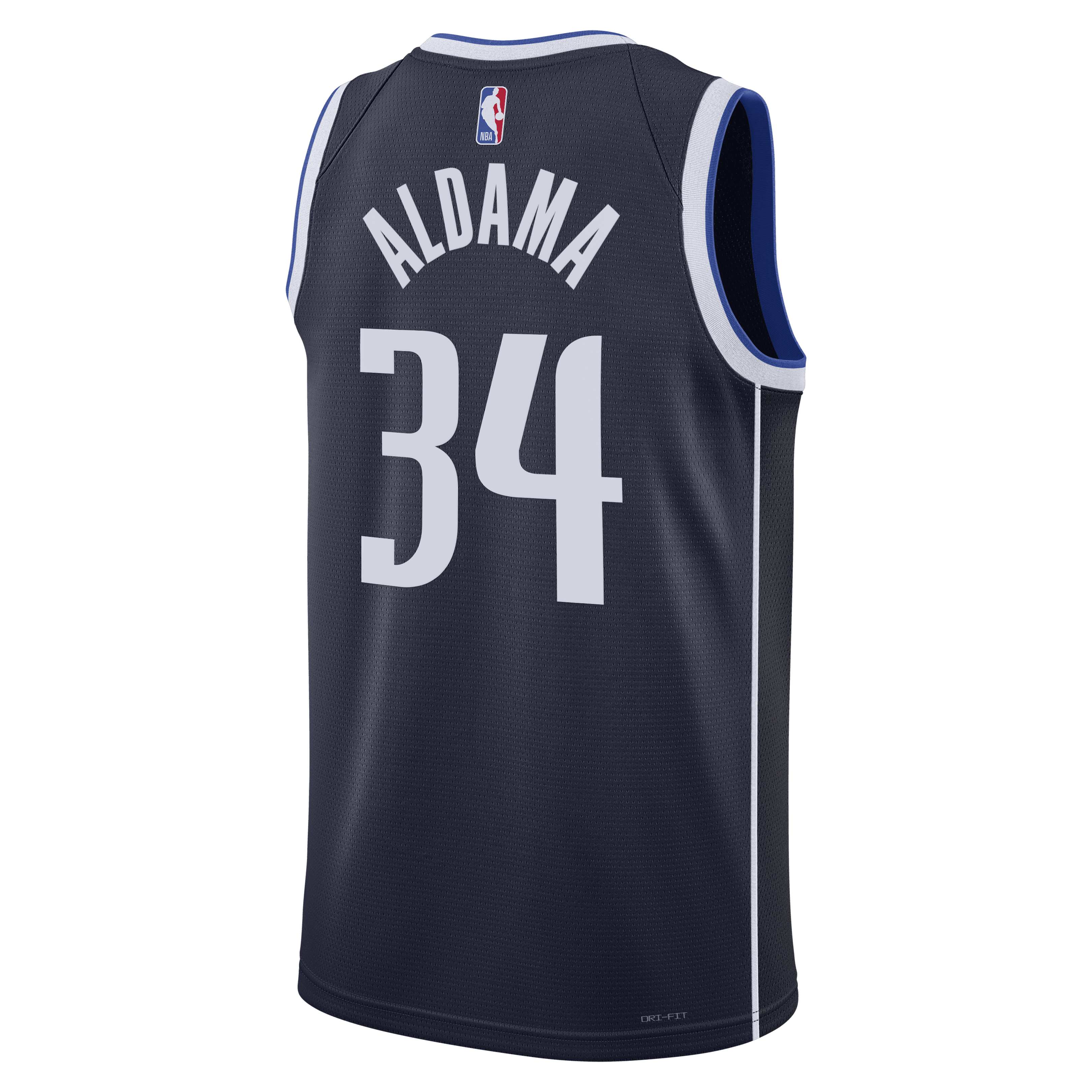 Santi Aldama Dallas Mavericks Statement Edition Swingman Jersey - Navy - Unisex
