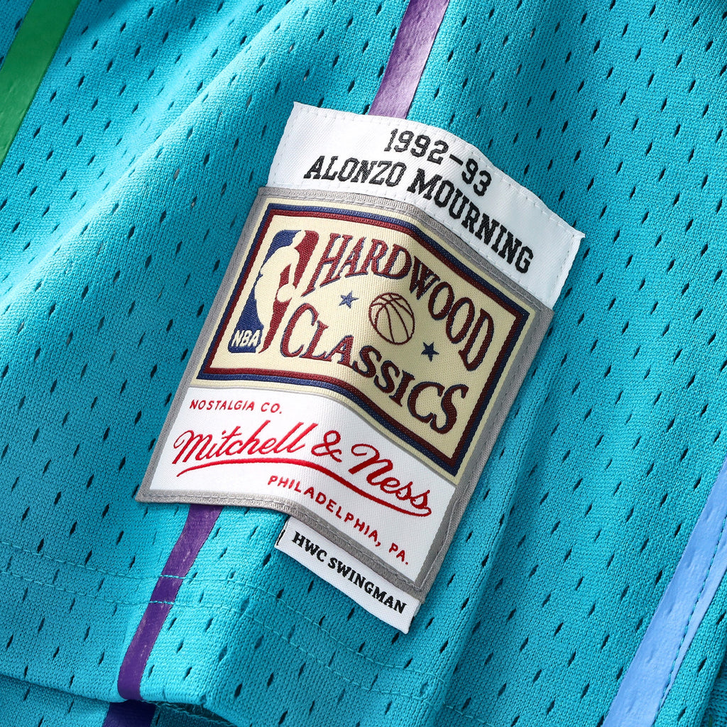 Alonzo Mourning Charlotte Hornets Swingman Jersey